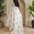 Cream Kota Doriya Self Weaving Pattern Saree  