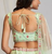 Pista green thread embroidery georgette lehenga choli