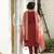 Women's Gorgeous Roman Embroidery Straight Kurta with Pant And Dupatta Set