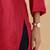 Chickenkari embroidered thread work cotton straight short kurta