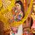 MULTICOLOR THREAD EMBROIDERED MIRROR WORK STITCHED lehenga choli