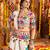 MULTICOLOR THREAD EMBROIDERED MIRROR WORK STITCHED lehenga choli