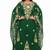 Elegant Green Designer Stitched Kaftan Gown with Embroidered  Aari Work