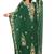 Elegant Green Designer Stitched Kaftan Gown with Embroidered  Aari Work