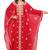 Premium Red Georgette Stitched Kaftan with Luxurious Gold Embroidered
