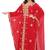 Premium Red Georgette Stitched Kaftan with Luxurious Gold Embroidered
