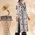 Women floral embroidered chikankari straight kurta