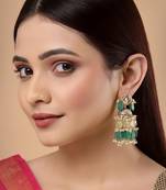 Forest jhumka earring