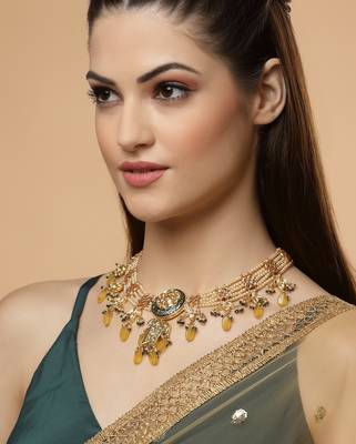 Wheat haar necklace 1