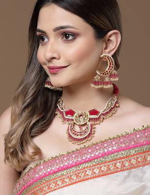 Dew necklace with earring jewellery set 1