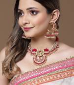 Dew necklace with earring jewellery set