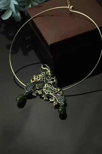 Neela pani haar necklace