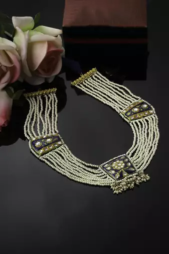 Neelkanth  haar necklace