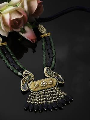 Neela shabnam haar necklace 2