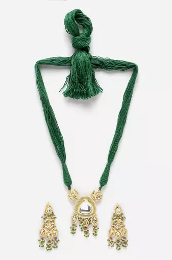 Hedge necklace with earring jewellery set