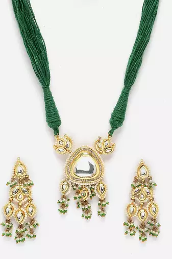 Hedge necklace with earring jewellery set