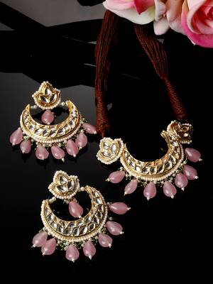 Gulnasreen necklace with earring jewellery set 2