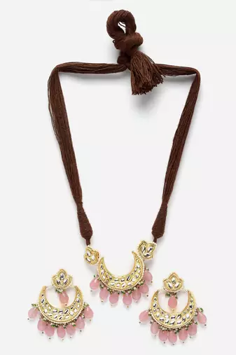 Gulnasreen necklace with earring jewellery set
