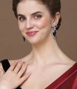 Wisteria drop earring