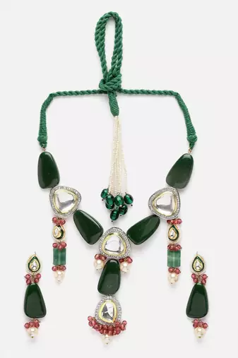 Truce necklace with earring jewellery set