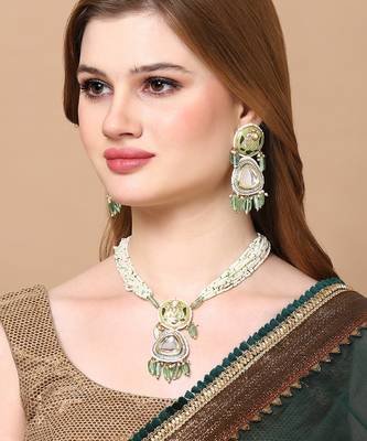 Treetop necklace with earring jewellery set 1