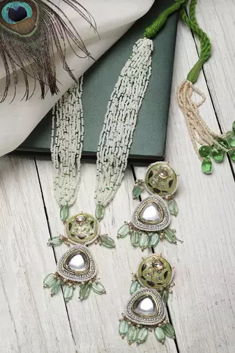 Treetop necklace with earring jewellery set