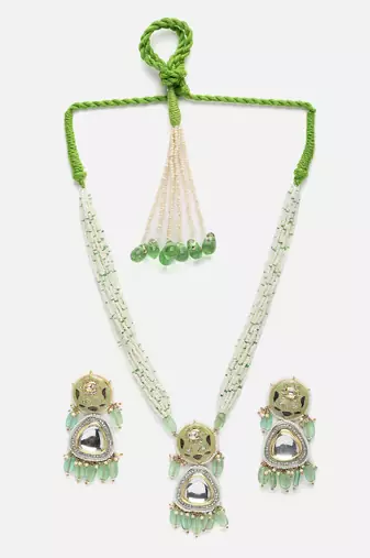 Treetop necklace with earring jewellery set