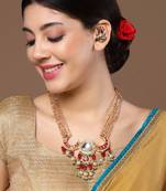 Gulaab zindagi haar with earrings jewellery set