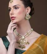 Pastel haar with earrings jewellery set