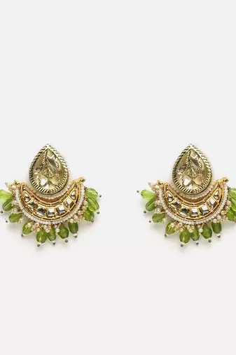 Pastel haar with earrings jewellery set