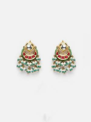 Anar angoor chokar with earrings jewellery set 3