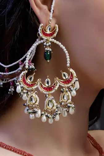 Rang-e-shabnam drop earring