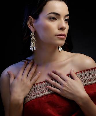 Bagh-e-husn drop earring 4