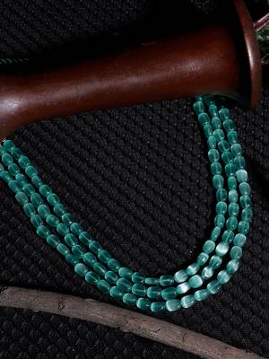 Sabz kahkashan layered necklace 2