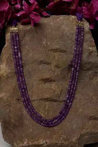 Zulmat charm layered necklace
