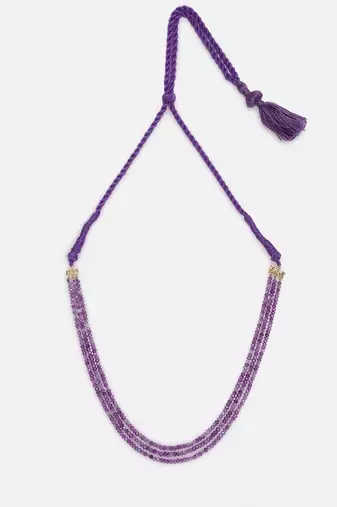 Zulmat charm layered necklace