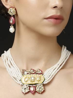 Rooh-e-shaam haar with earrings 1