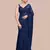 Embellished blue color  bollywood georgette saree with unstiched blouse