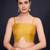 Embellished mustard color  bollywood georgette saree with unstiched blouse