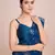 Embellished petrol blue color  bollywood georgette saree with unstiched blouse