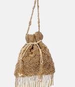 Golden Embellished handmade potli bag