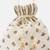 Off-white Pearl & Gold Hand-Beaded Potli Bag