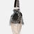 Black Velvet Embroidered Bridal Potli bag