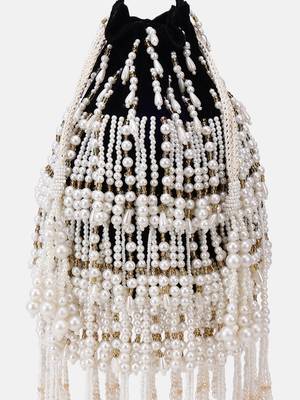 Black Designer Potli Indian bag 2