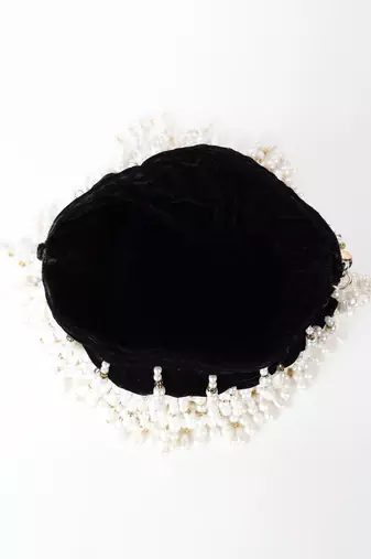 Black Designer Potli Indian bag