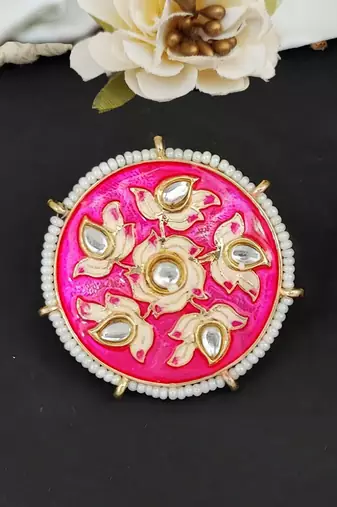Rani antique high gold polish earrings – fancy style traditional jewelry for festive & party wear