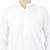 White cotton solid kurta set