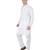 White cotton solid kurta set