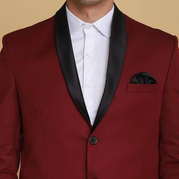 Maroon men tuxedo 3
