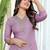 Women's Viscose Slub Embroidered Straight Kurta with Pant And Dupatta Set